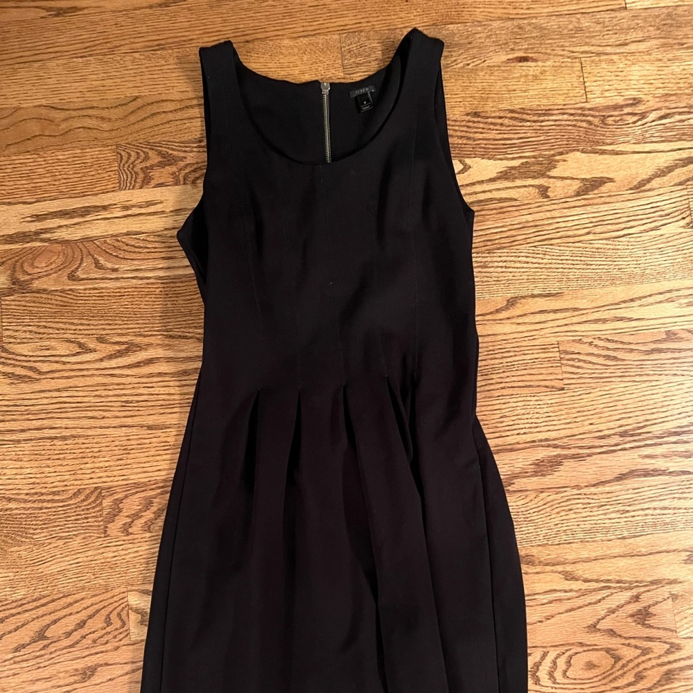 J. Crew womens black sleeveless black dress sz.0
